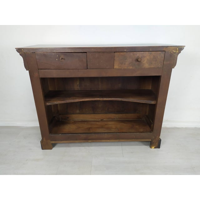 Louis Philippe Walnut Counter For Sale - Image 5 of 18