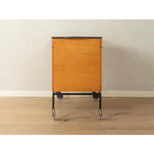 Tan Vintage Bar Cart, 1960s For Sale - Image 8 of 14