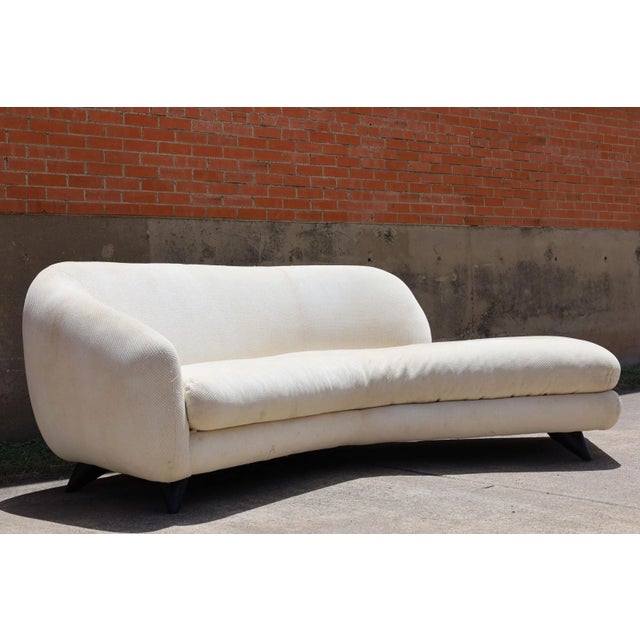 Vladimir Kagan Vladimir Kagan Angle Tangent Sofa For Sale - Image 4 of 7
