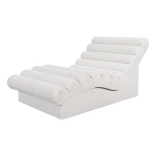 Mid-Century Modern “Wave” Chaise Lounge Styled After Adrian Pearsal For Sale