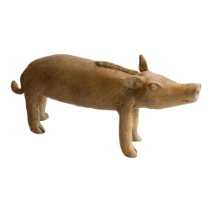 Vintage African Boar Sculpture