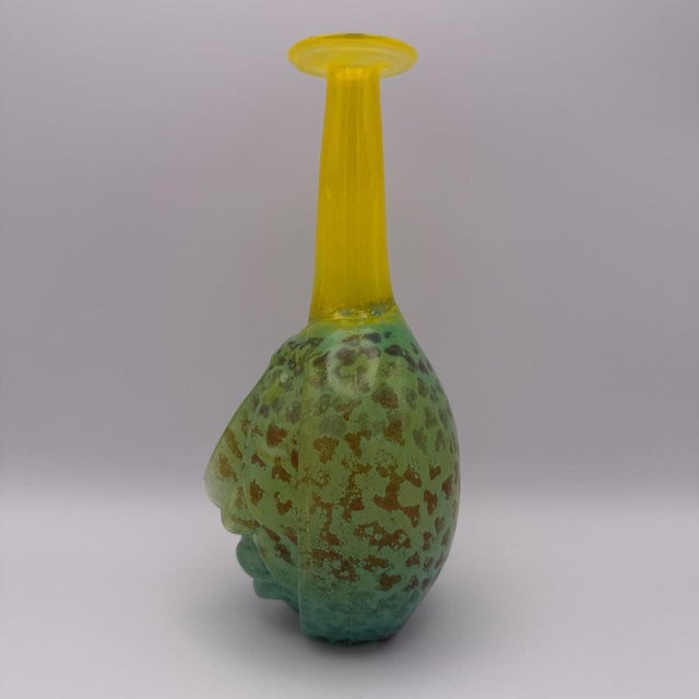 Rio Face Vase by Bertil Vallien for Kosta Boda, 1990s For Sale - Image 6 of 14