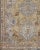 Persian vintage Shiraz carpet in olive and lavender with geometric medallions, rug/country of origin / type: Iran /...