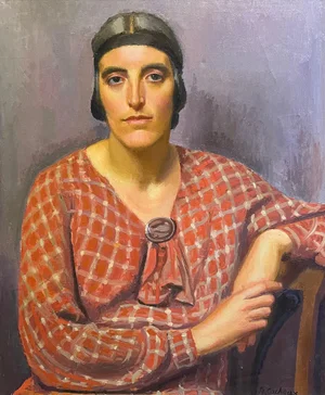 Armand Cacheux, Miss Cacheux 3, Oil on Canvas