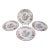Royal Doulton Ito Smooth E2929 Exotic Song Bird 10 1/4" Dinner Plate Set of 4 For Sale