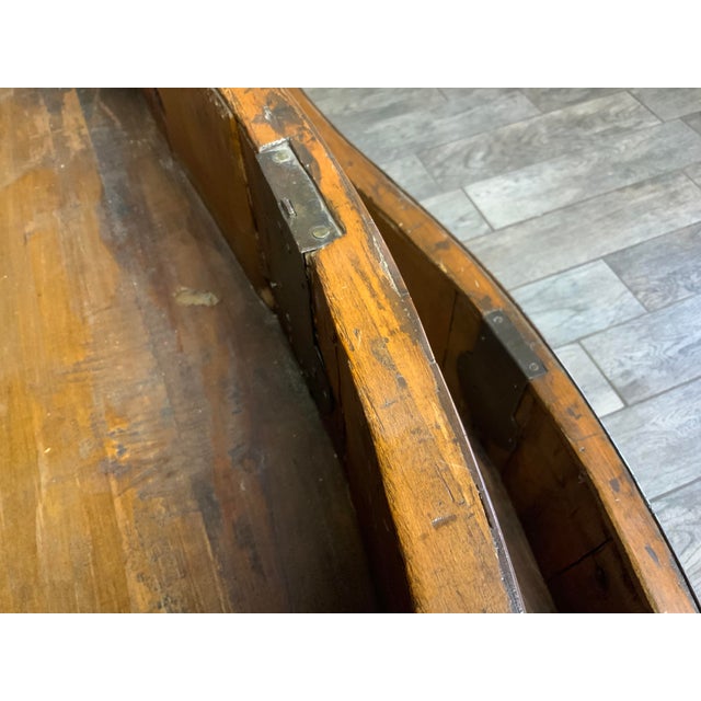 Brown 18th Century Two Drawer Walnut Commode For Sale - Image 8 of 18