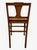 Arts & Crafts Vintage Arts & Crafts Style Wooden Side Chair With Caned Seat and Shaped Back Splat For Sale - Image 3 of 10
