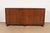 T. H. Robsjohn Gibbings for Widdicomb Sculpted Walnut Colosseum Sideboard Credenza, Newly Refinished For Sale - Image 13 of 14
