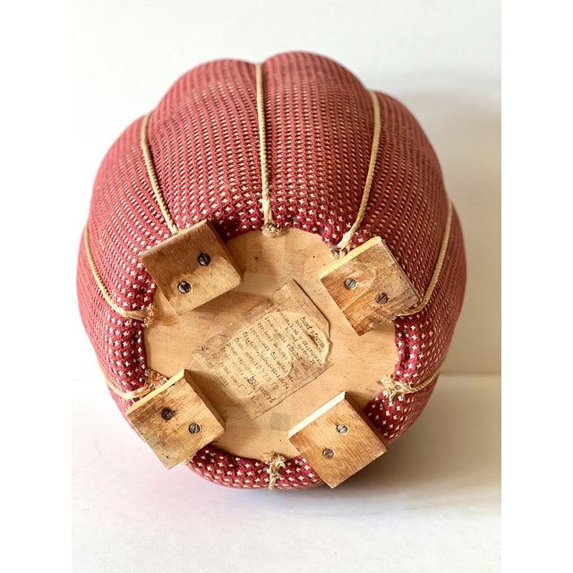 Vintage Tabouret by Jindrich Halabala for Cesky Nabytek, 1950s For Sale - Image 14 of 18