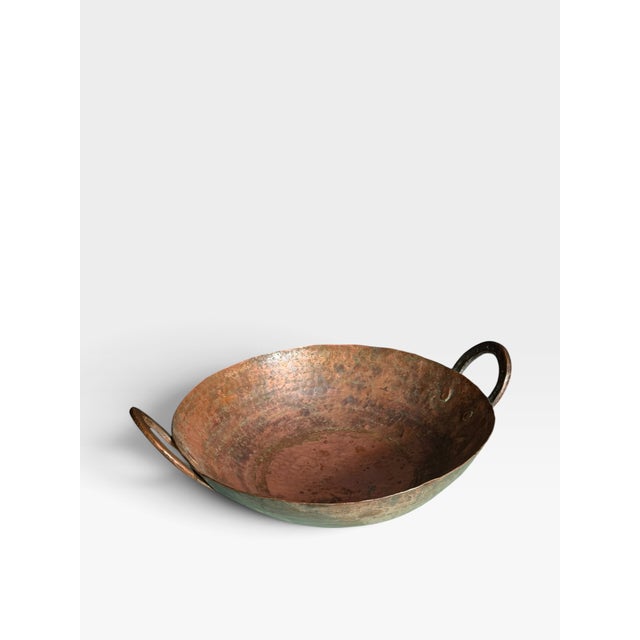 Antique Hand-Hammered Copper Pan, 1890 For Sale - Image 13 of 13