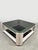 Vintage Space Age Italian Smoked Glass Coffee Table, 1970s For Sale - Image 6 of 10