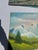 Mid-Century Modern 1990s Mountains and Creek Landscape Painting on Canvas, Signed by Artist For Sale - Image 3 of 9
