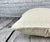 20 x 20 Hemp Pillow Turkish Cushion Natural Grayish White Pillow Cushion Cover For Sale - Image 4 of 4