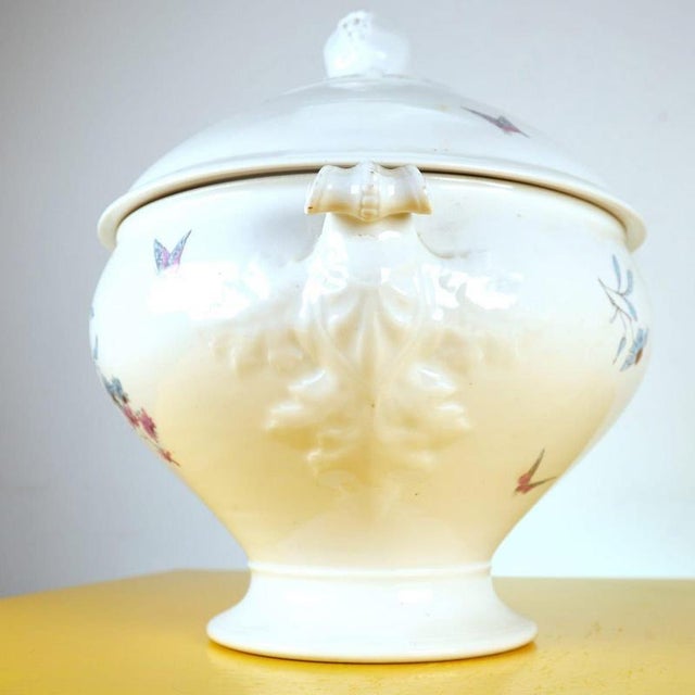 White Porcelain Soup Tureen from Ginori For Sale - Image 8 of 14