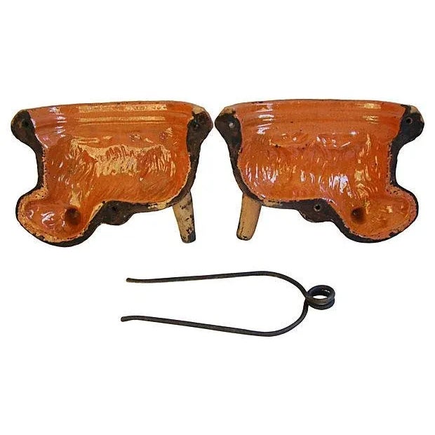 Antique French Alsatian Lamb Cake Mold For Sale - Image 4 of 10