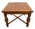 Wood Early 20th Century English Tudor Expansion Table Turned Baluster Legs Quarter Sawn Oak, X-Stretcher For Sale - Image 7 of 14