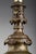 Pair of french antique kerosene lamps. The bronze paunch is decorated with birds on branches and flowers in chinese style....
