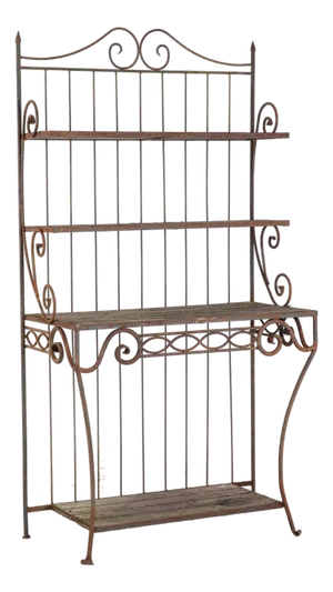 French Circa 1930 Wrought Iron Étagère / Boulangerie Racks