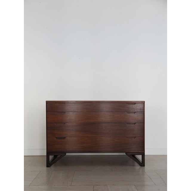 Dark Wood Chest of Drawers from Svend Langkilde, Denmark, 1960s, Set of 2 For Sale - Image 18 of 18