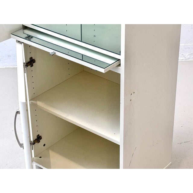 White 5111 Tenzo Malibu Half Display Case by Rutger Andersson for Tenzo For Sale - Image 8 of 15