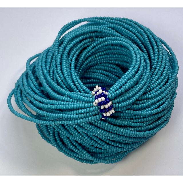 African Beaded Necklace For Sale - Image 4 of 4