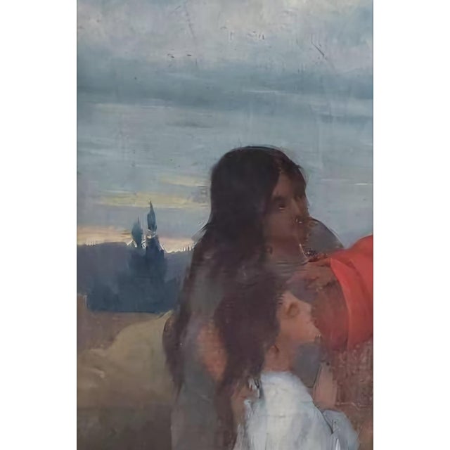 Christ Blessing a Child, European School Romantic/Nazarene, 19th Century For Sale - Image 4 of 7