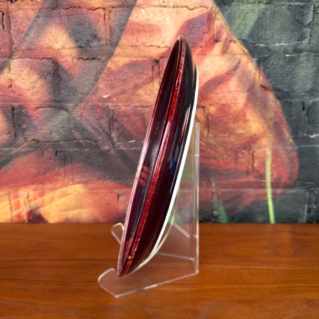 Gail Russel Ceramic Serving Charger Dish For Sale - Image 11 of 12