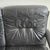 Vintage Scandinavian Two-Seater Sofa in Black Leather and Curved Wood, 1970s For Sale - Image 14 of 18