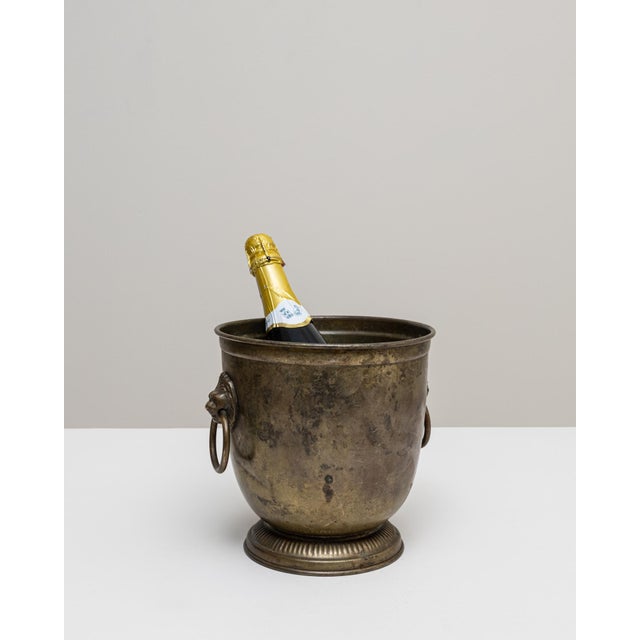 Mid 20th Century 20th Century French Silver Plated Champagne Bucket For Sale - Image 5 of 18