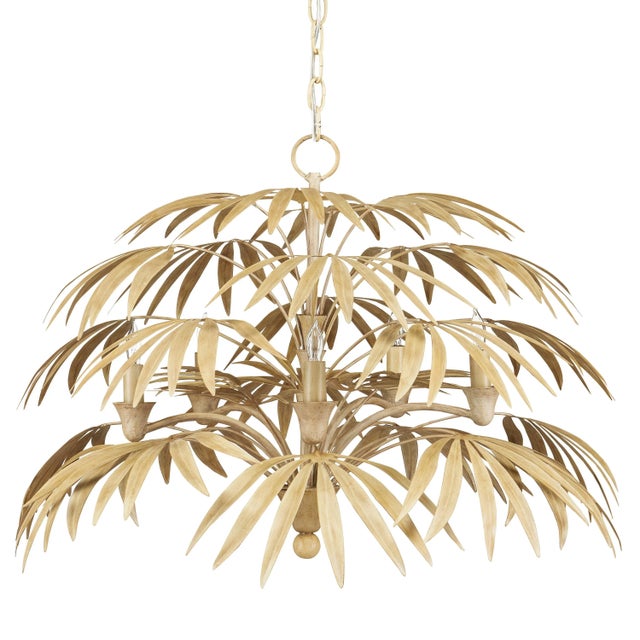 When Clarence Mallari designed the Calliope Chandelier, he was inspired by leaves on the bamboo plant. Though the stem and...