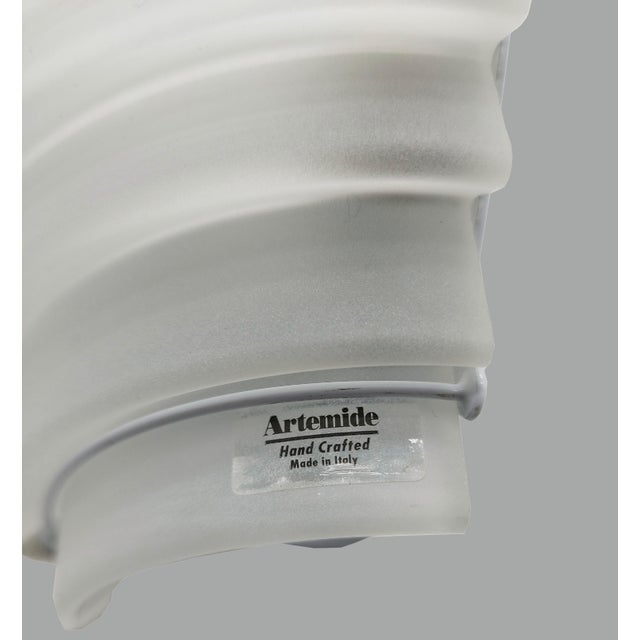 Vintage Italian Wall Lamps by Angelo Mangiarotti for Artemide, 1980s, Set of 2 For Sale - Image 6 of 11