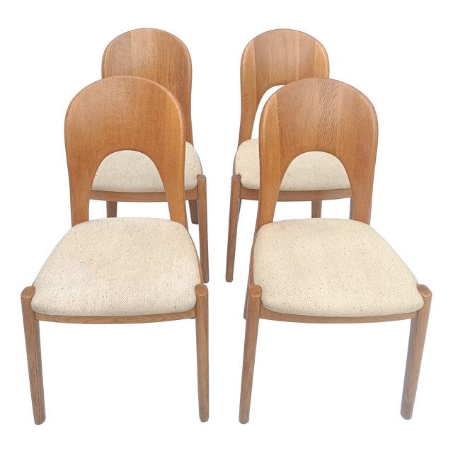 Morten Dining Chairs by Niels Koefoed for Koefoeds Hornslet, Set of 4 For Sale