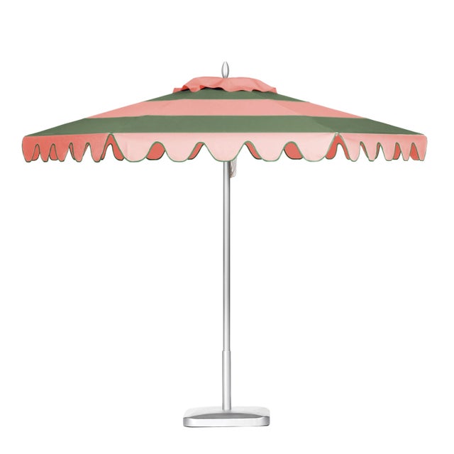 This listing is for a Set of 2 Bali Sunrise 9' Patio Umbrellas. The Bali Sunrise Market Umbrella is a 9' Hexagon in solid...