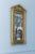Glass French Empire Green and Giltwood Pediment Mirror, Early 19th Century For Sale - Image 7 of 10