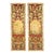 Antique Circa 1880 Set of Five 19th Needlepoint Panels 1'3 X 3'10 For Sale