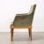 Velvet & Wood Armchair, 1960s For Sale - Image 4 of 11