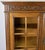 Vintage French Oak Glazed Display Cabinet For Sale - Image 4 of 14