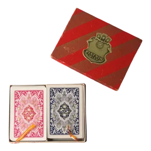 Playing Game Cards Double Deck From Austria