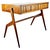 Mid-Century Handmade Wood Desk, Italy, 1950s For Sale - Image 15 of 15