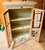 Shabby Chic Distressed Painted Bookcase For Sale - Image 3 of 3
