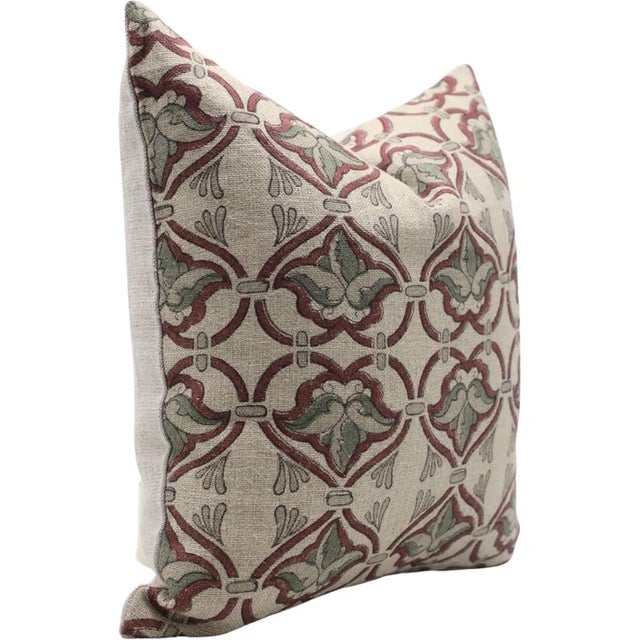 Elevate your space with the timeless elegance of our handmade haridyavan Block Print Cushion Cover. Crafted from thick...