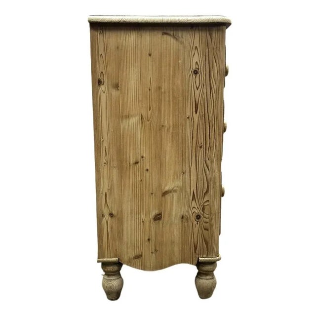 Vintage French Pine Chest of Drawers, 1980s For Sale - Image 6 of 7