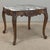 Wood Antique French Régence Style Carved Oak Sainte Anne Marble End Table For Sale - Image 7 of 18