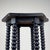 Small Antique Early 20th Century Hexagonal Walnut Side Tables with Turned Bobbin Legs, Italy, Set of 2 For Sale - Image 16 of 18