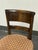 Vintage Wood + Fabric Side Chair For Sale - Image 10 of 12