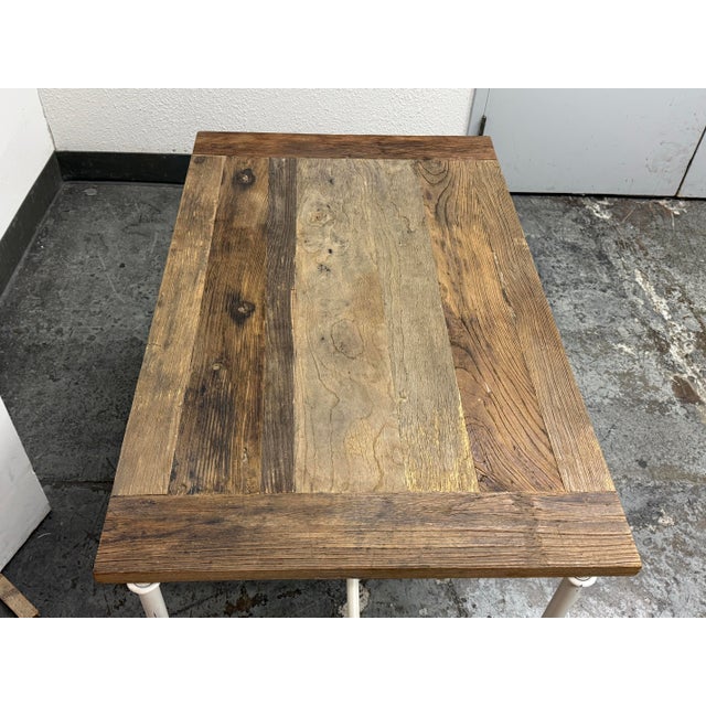 2010s Restoration Hardware Flatiron Desk For Sale - Image 5 of 12