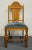 Set of 5 Vintage Antique English Revival Style Dining Side Chairs 386-7 For Sale - Image 4 of 13