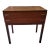 1960s Swedish Modern Palisander Bedside Table by Fröseke Ab Nybro Fabriken For Sale