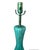 Alfredo Barbini 1950s Murano Glass Lamp For Sale - Image 4 of 5