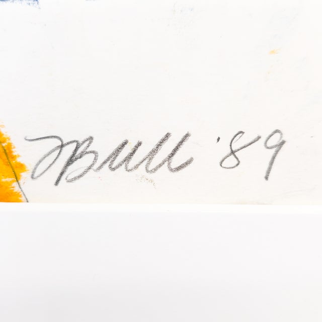 Drawing/Sketching Materials Fashion Matriarch - Fran Bull, C. 1989 For Sale - Image 7 of 9